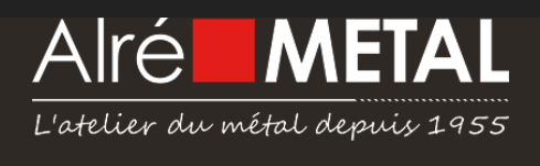 Alré métal logo